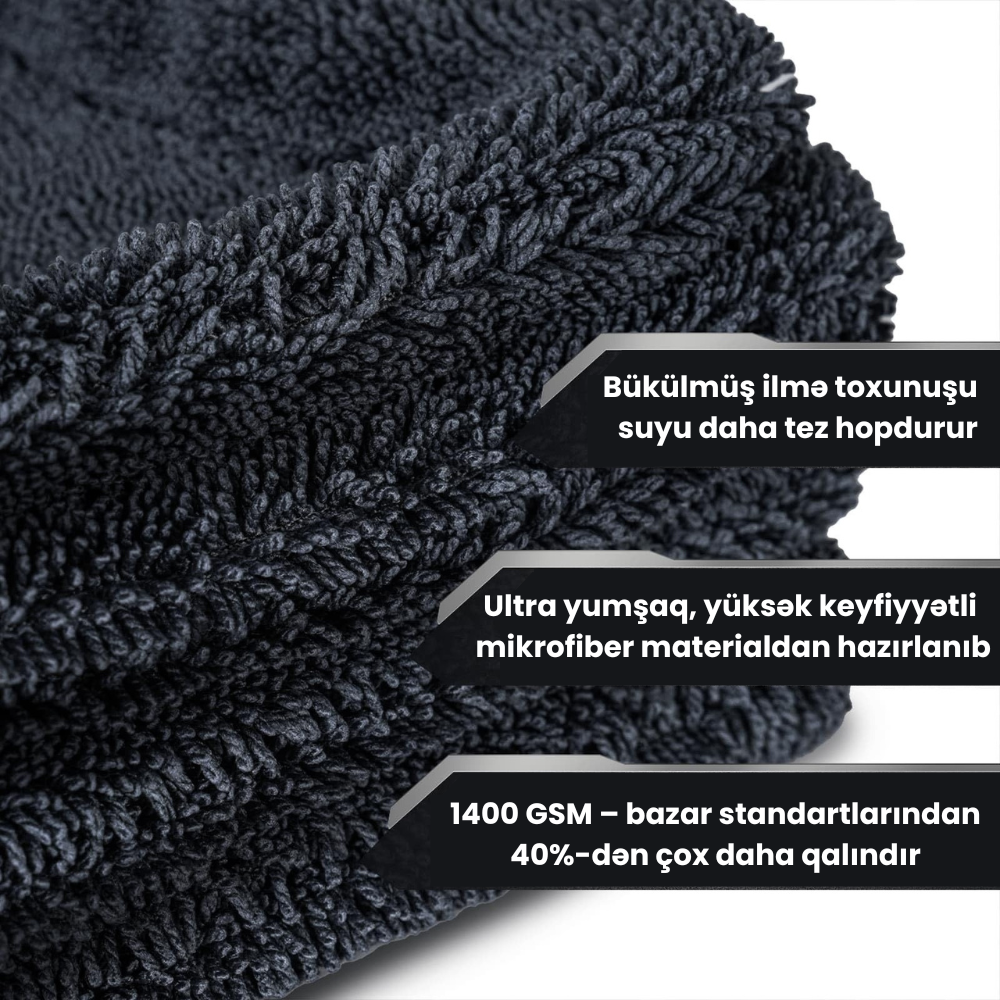 1400 GSM MikroFiber Dəsmal